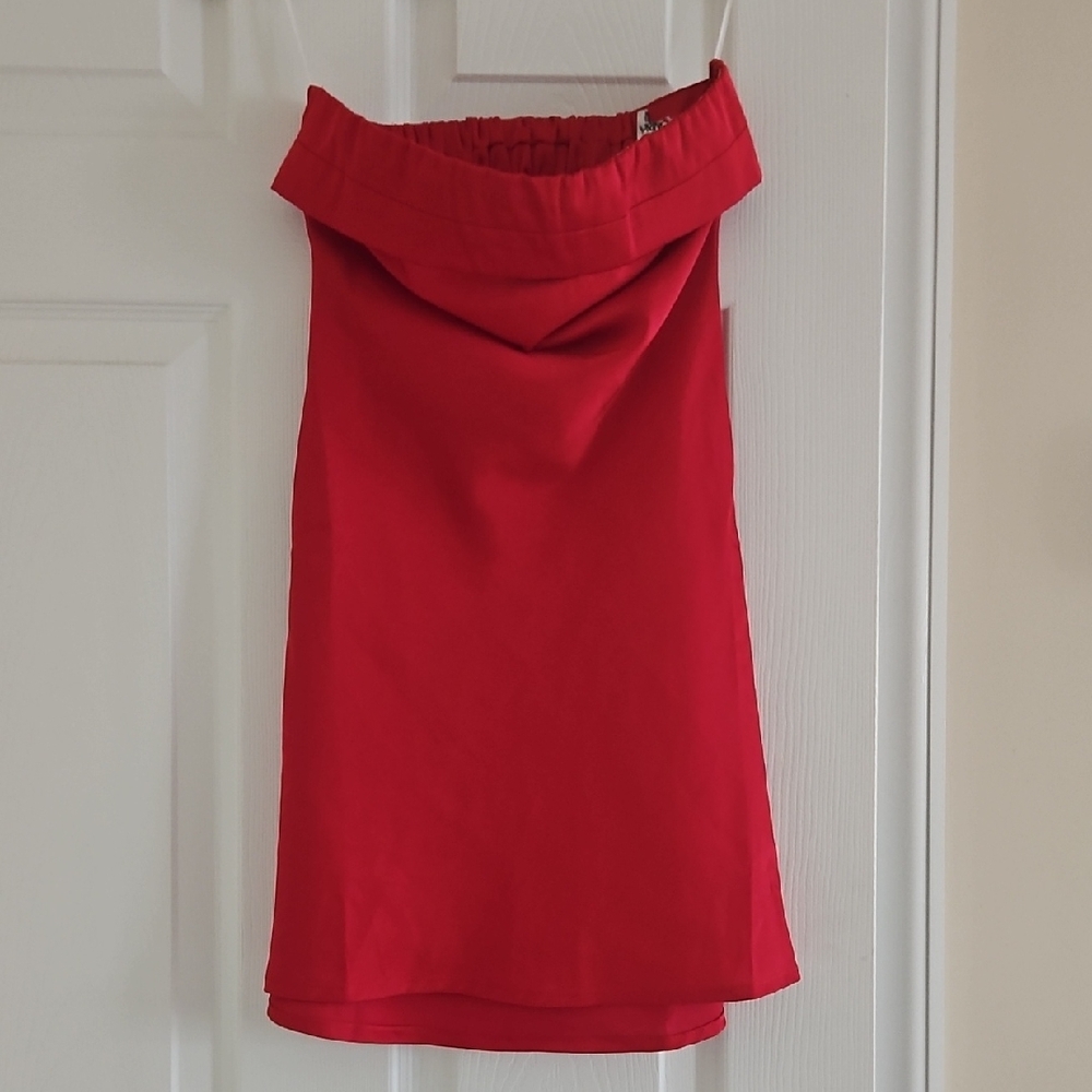 Chic Red Mini Dress for Women